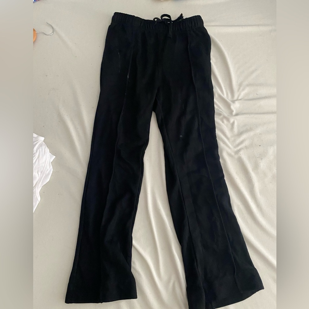 Flared men’s sweatpants